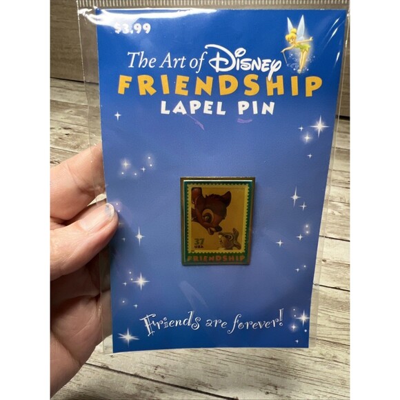 NIP Disney USPS Stamps Friendship Lapel Pins - Lot of 4 RARE! RETIRED! - Picture 11 of 14